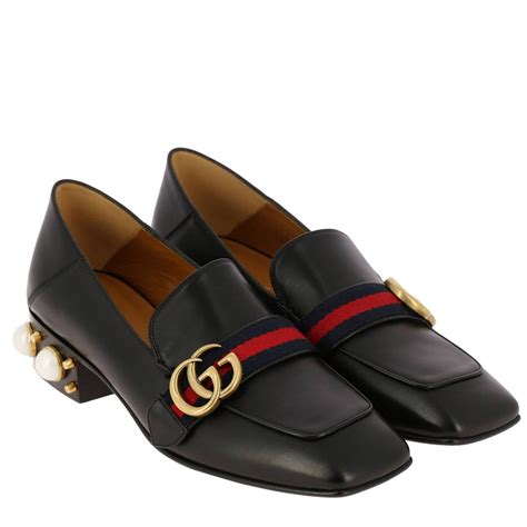 black gucci shoes women'|neiman marcus women's Gucci loafers.